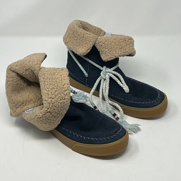 Toms Vista women's boots blue navy 8 - Picture 2 of 8